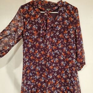 Lily lace Floral blouse